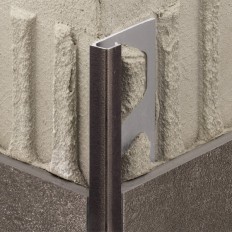 QUADEC-TS - Perfil de canto em relevo de alumínio