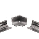 ECK-KHK - Internal angle 2 outputs for stainless steel cove-shaped profile