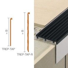 TREP-TAP - Recubrimiento liso de peldaños para escaleras