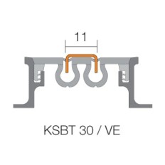 DILEX-KSBT 30 / VE - Stainless Insert Profile