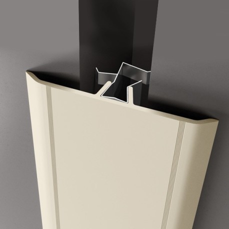 Tapajunta Flex PVC B/3m Blanco