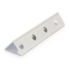 Guadavivo yeso redondeado estriado B/2,6 m Paq 100 ud	