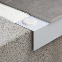 Novovierteaguas LX - Inclined aluminum gutter profile