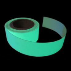 Self-adhesive signaling photoluminescent band
