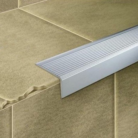 Sobrepeldaño aluminio antideslizante seguridad