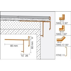 BARA-RAKE - ángulo externo 90° 2