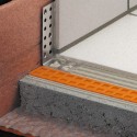 BARA-ESOT - Stainless steel baseboard carrier profile