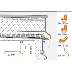 BARA-RK - ángulo externo 90° 2