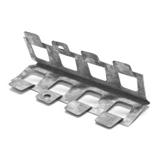 Perfil esquinero fachada galvanizado borde metal paquete  de 37.5 m 2