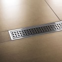 KERDI-LINE-B - Perforated stainless grid with frame for work shower trays