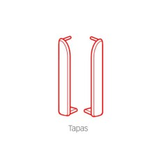 Novorodapie Inox - Tapa rodapié inoxidable