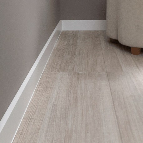 Novorodapie Rehabit - Rodapié en aluminio sobrepuesto