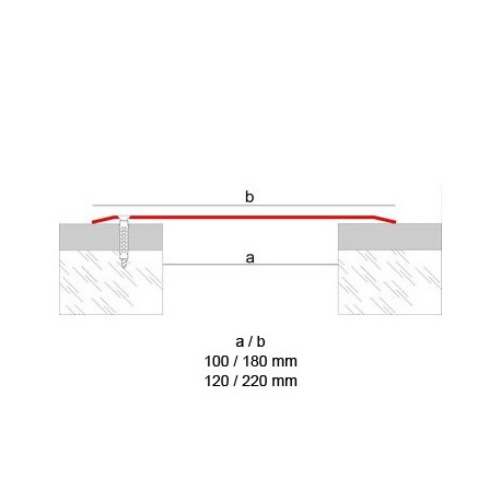 Novotapajunta TX - Tapajunta inoxidable de gran tamaño