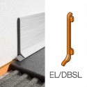 DESINGBASE-SL - Perfil de aluminio para rodapié de sobreponer