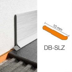 DESINGBASE-SL - Perfil de aluminio para rodapié de sobreponer