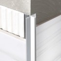 Novopilastra - Profil d'angle en aluminium à angle droit.
