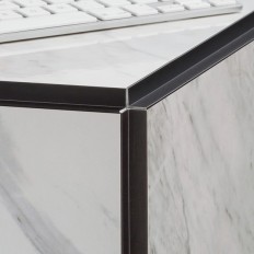 Novopilastra - Cantoneras de aluminio en ángulo recto - Croquis 2