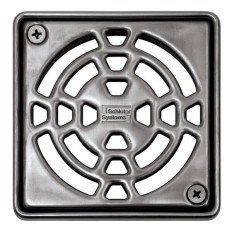 KERDI-DRAIN - Rejilla 10x10 cm en acero inoxidable