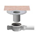 KERDI-DRAIN - Soporte para desagüe horizontal DN50