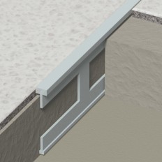 Novosepara 1 - Perfil de separação para pavimentos