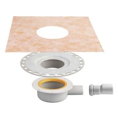 Sumidero plato ducha salida horizontal y sifón KERDI-DRAIN-BASE KDBH40