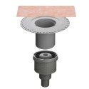 KERDI-DRAIN - Soporte para desagüe horizontal DN50