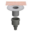KERDI-DRAIN - Soporte para desagüe horizontal DN50