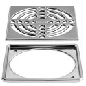 KERDI-DRAIN-R - Rejilla inoxidable de 15x15 cm