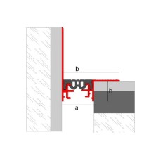 Novojunta Pro Antideslizante Perimetral - Junta de dilatación estructural sobrepuesta 2