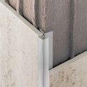 Novocanto Flecha - Cantonera de aluminio para azulejos