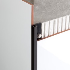 Novolistel 3 Alum - Aluminum corner edge profile