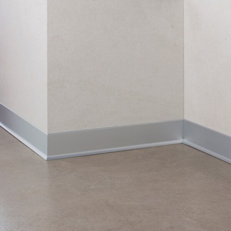 Rodapie aluminio ECO barras de 3 m