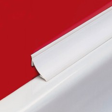 Novobañera 2B PVC - Profilé sanitaire concave en PVC