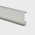Novorodapie Eclipse SP - Rodapié de aluminio para placa de yeso y luz LED