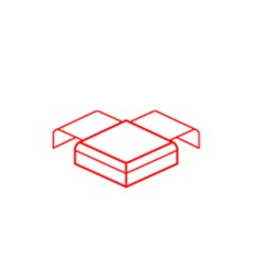 Novopeldaño 4 - Stainless steel corner accessory