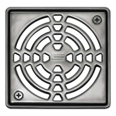 KERDI-DRAIN 1 - Rejilla sumidero de acero inoxidable de 15x15 cm atornillable