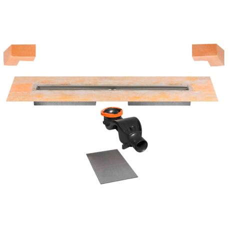 KERDI-LINE-F-50 - Kit de drenagem de bases de...